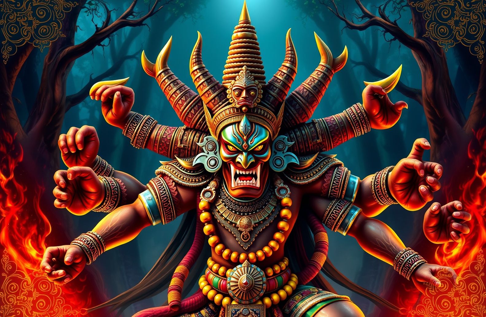 Ravanasura Wallpaper