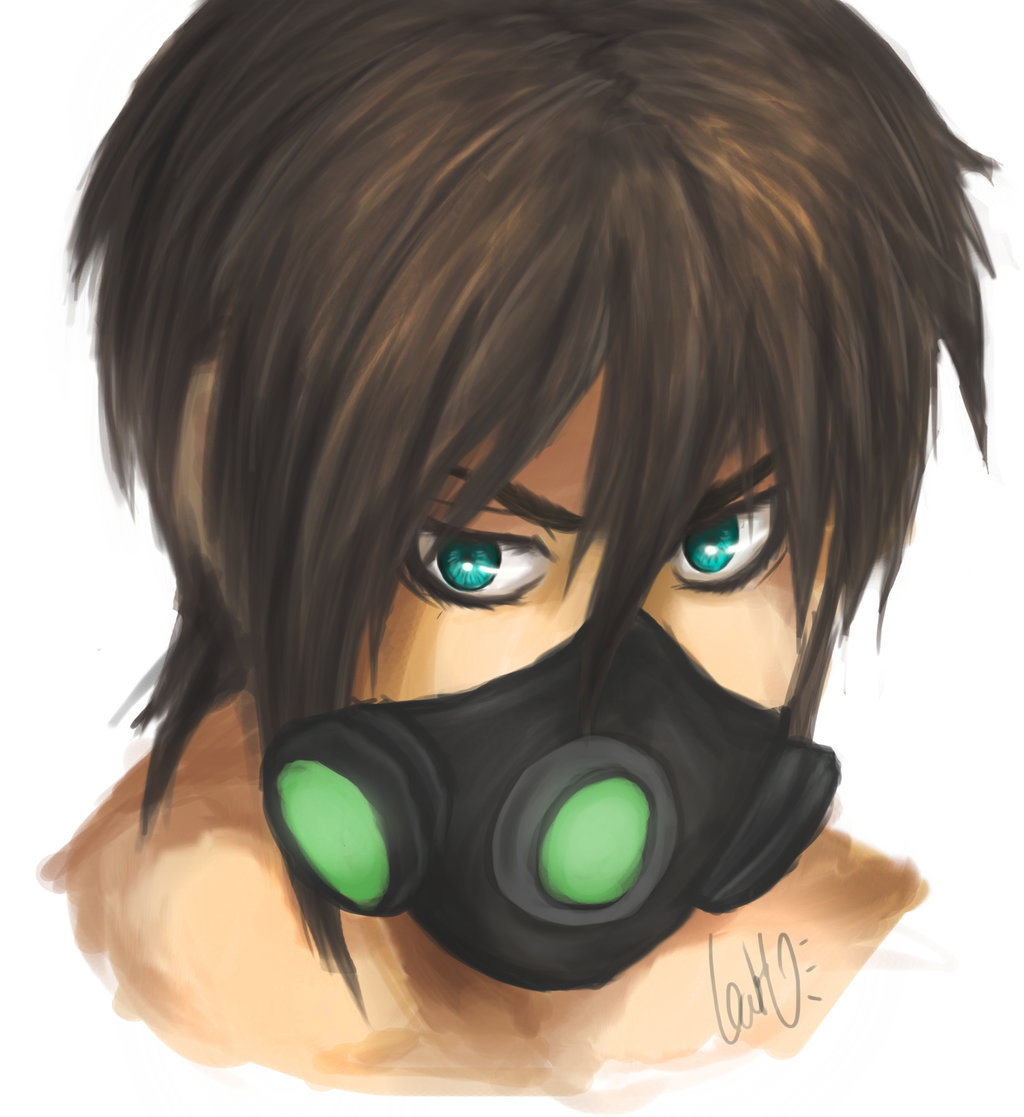 Eren Jeager Gas Mask By Narutoxsakuralove