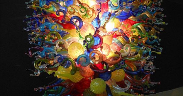 Blown Glass Wallpaper Chandelier By Discoinferno84 All