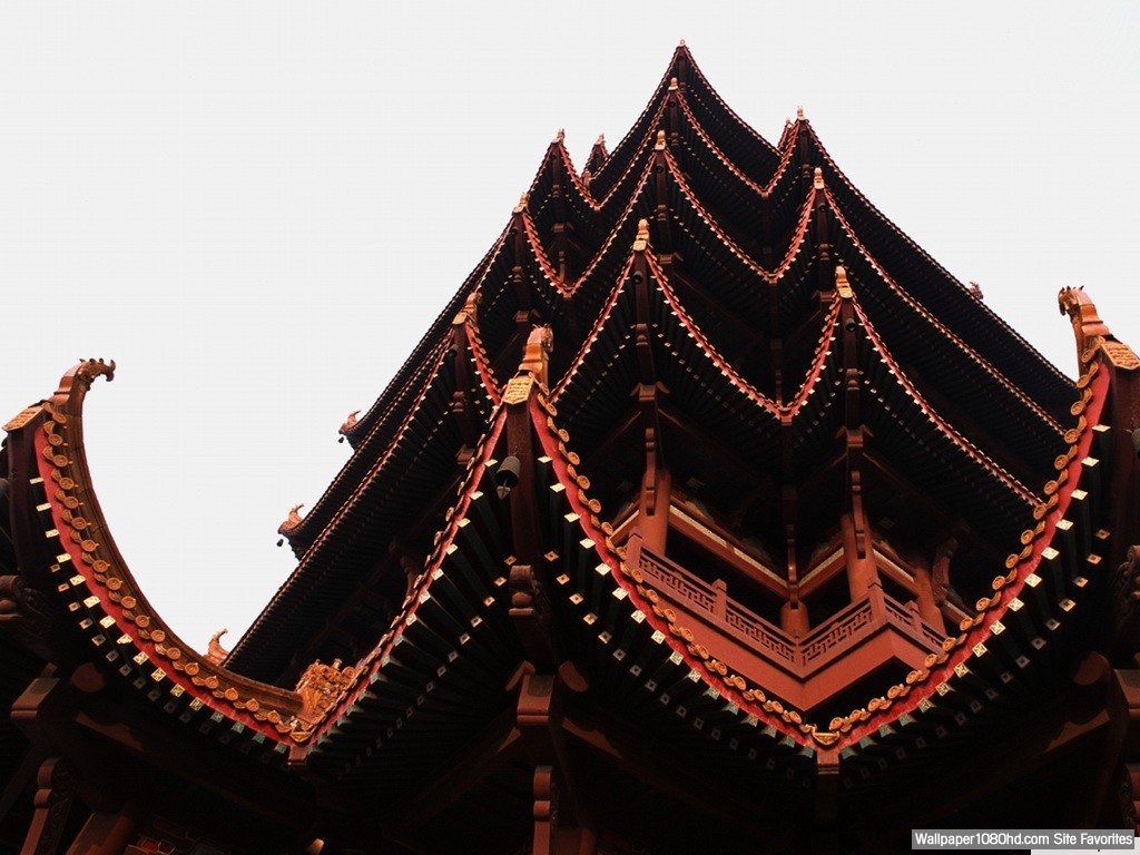 Ancient Chinese Buildings Wallpaper Photo