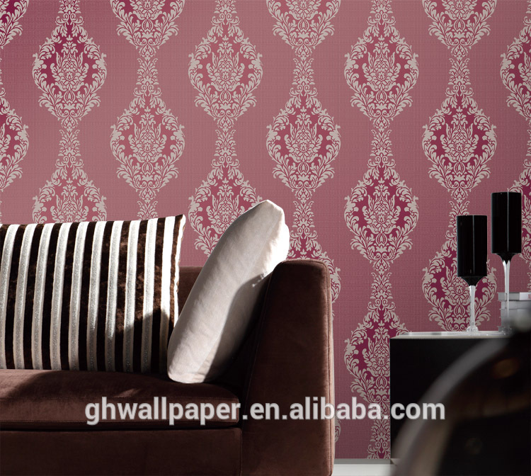 Gold Glitter Fabric Wallpaper Home Design Textured Wall Paper 3d
