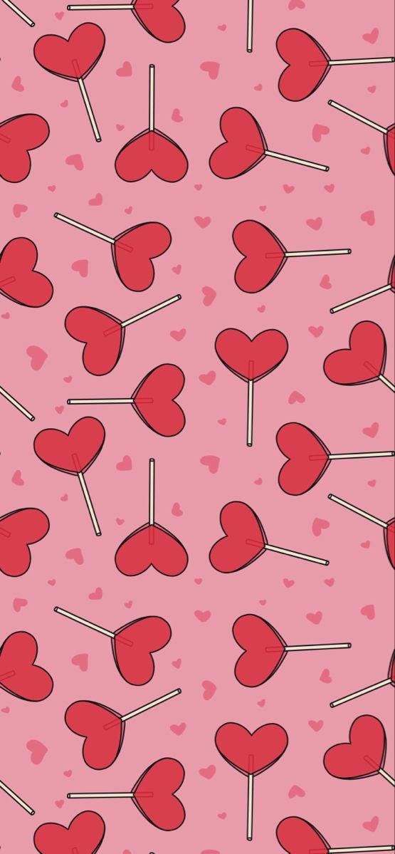 Vibrant Valentines iPhone Wallpaper