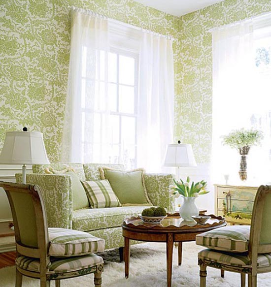 Interiors Classic Room Wallpaper Design