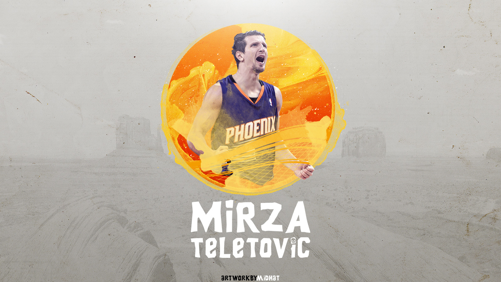 Mirza Teletovic Phoenix Suns 2015 Wallpaper Basketball Wallpapers at