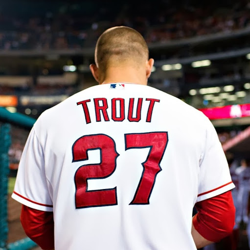 Mike Trout What Talking Is Going On About Picasa