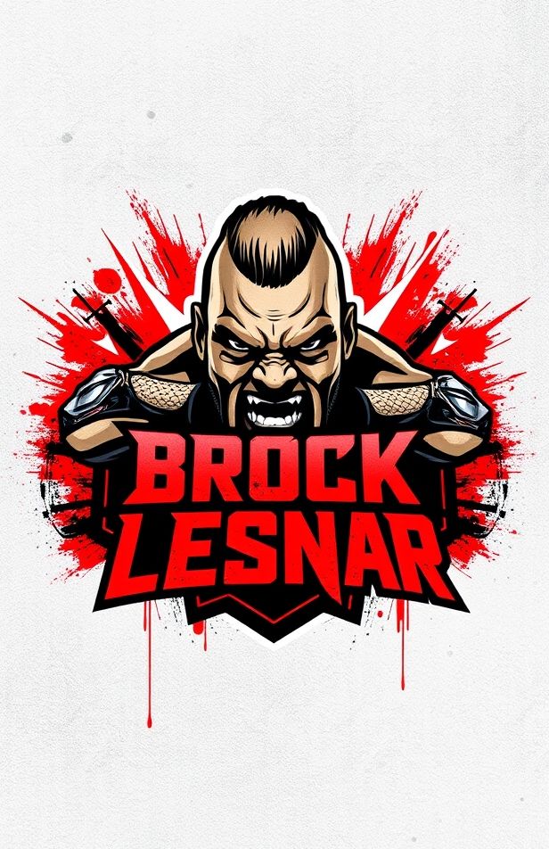Brock Lesnar Logo Wallpaper