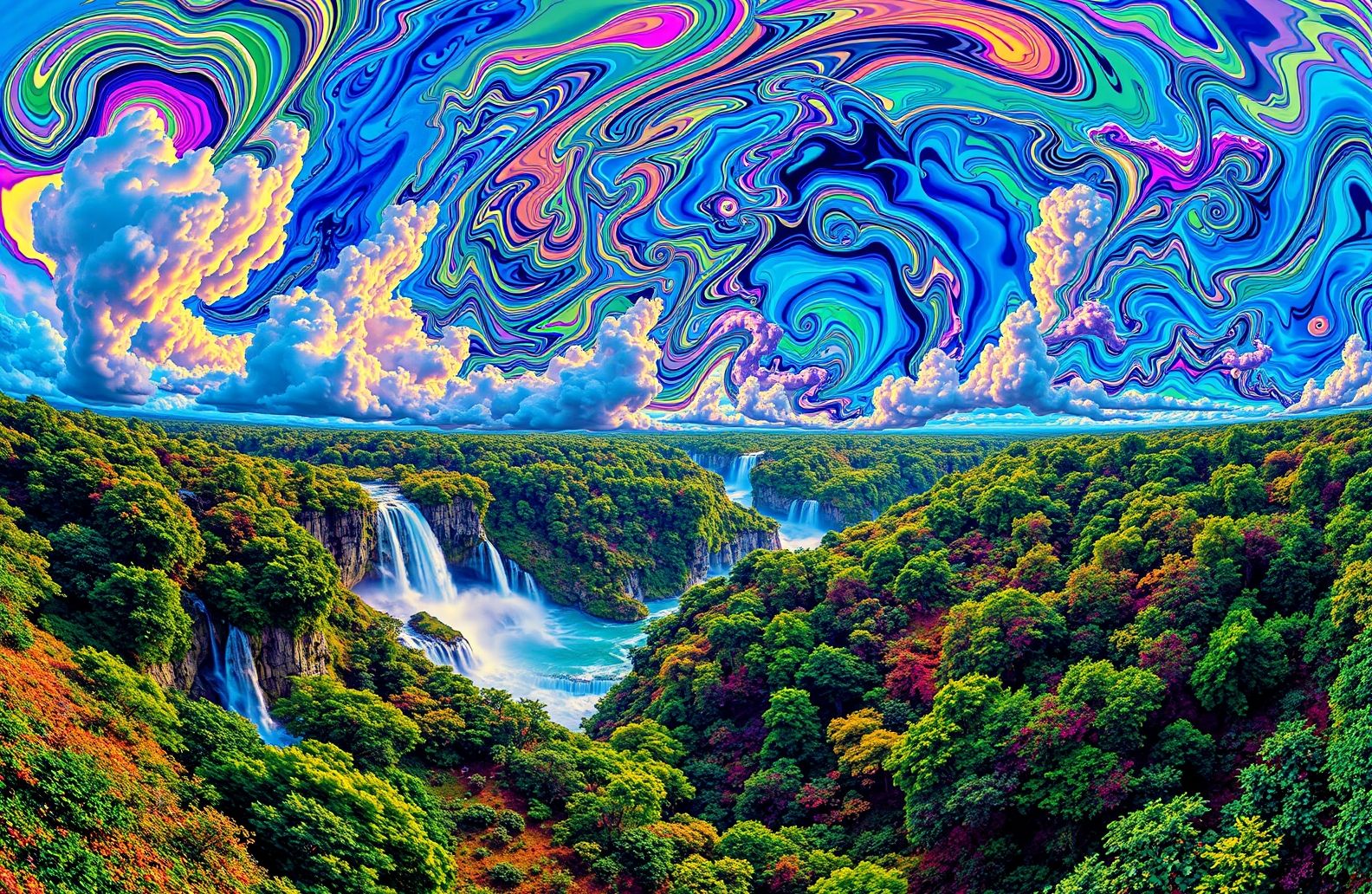 Stereogram Wallpaper