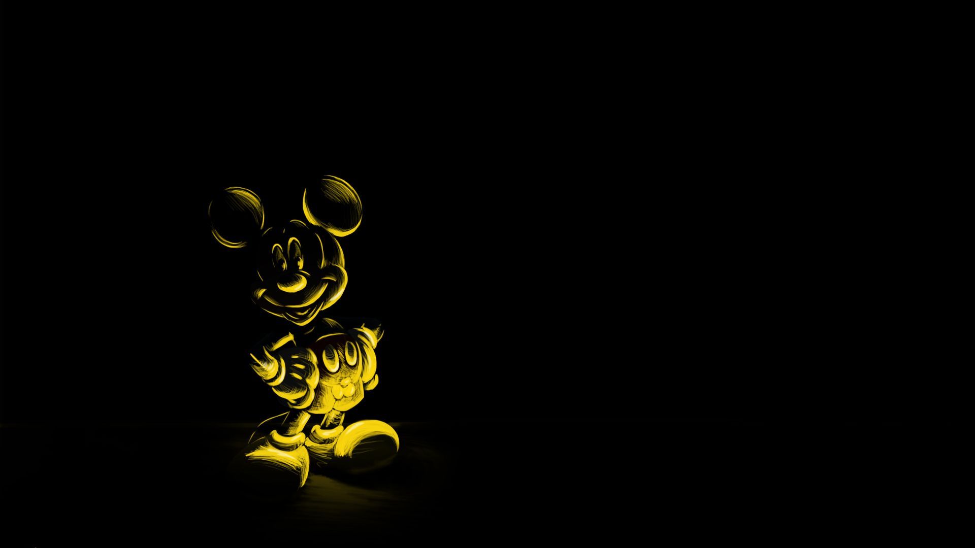 Mickey Mouse Sketch Wallpaper