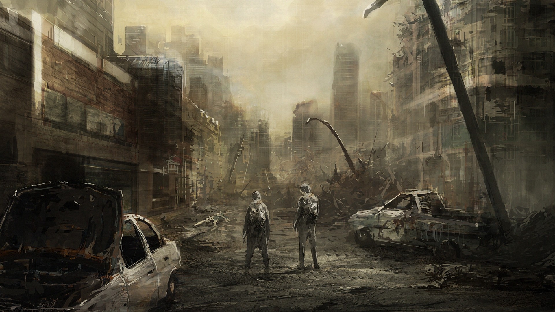 Post Apocalyptic Full HD Wallpaper And Background