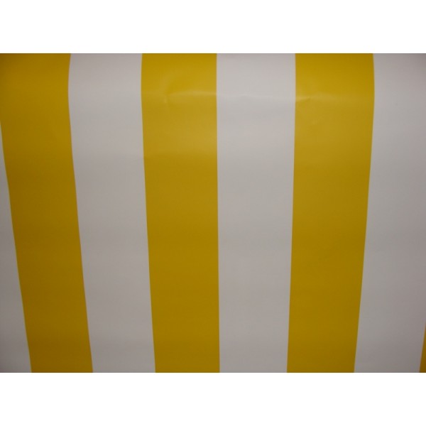 Custom Yellow White Wide Stripe Wallpaper Brokers Melbourne