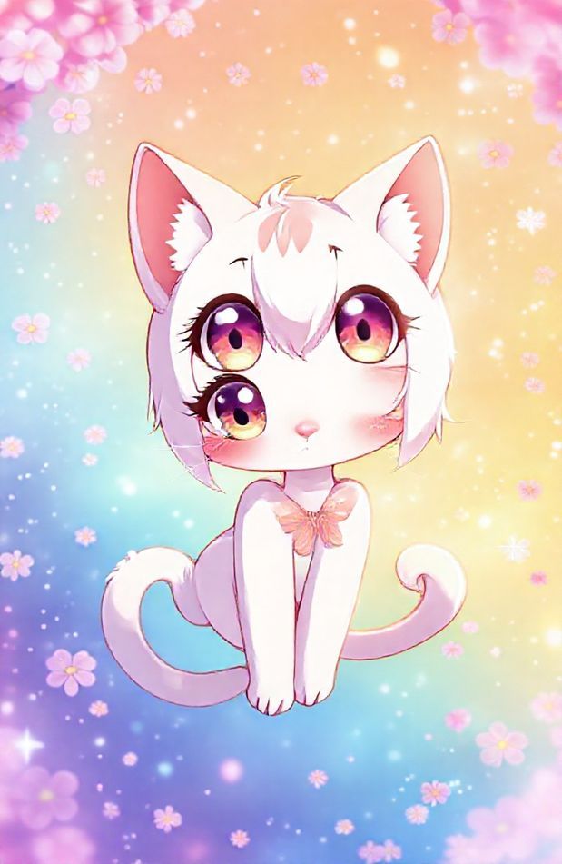 Anime Cat Girl Wallpaper