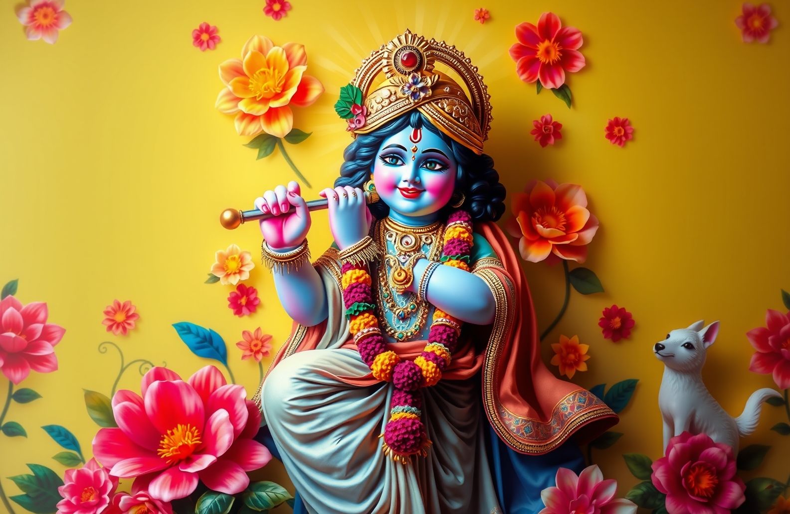 Jai Shri Krishna Wallpaper