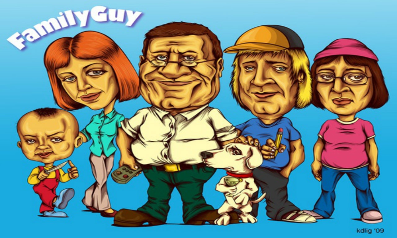 Funny Alternate Family Guy Wallpaper