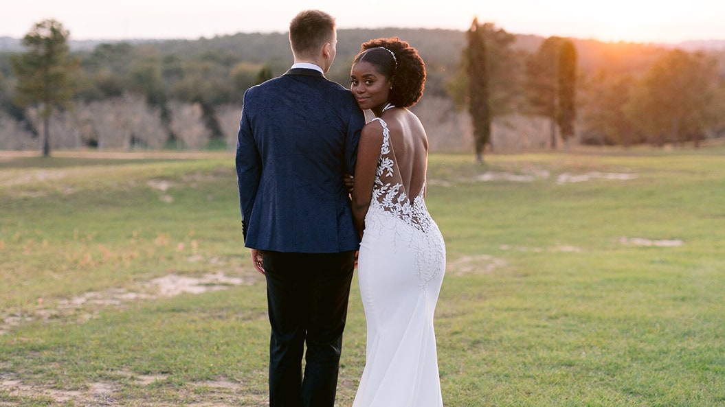 This Actor Couple S Florida Wedding Was Filled With Sunset Color