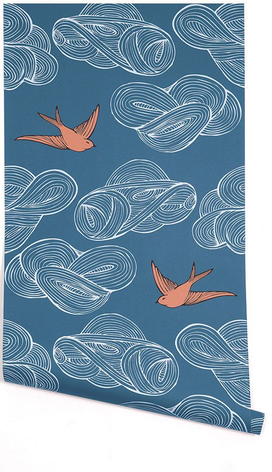 Daydream Wallpaper By Julia Rothman I N A D O U T Pin