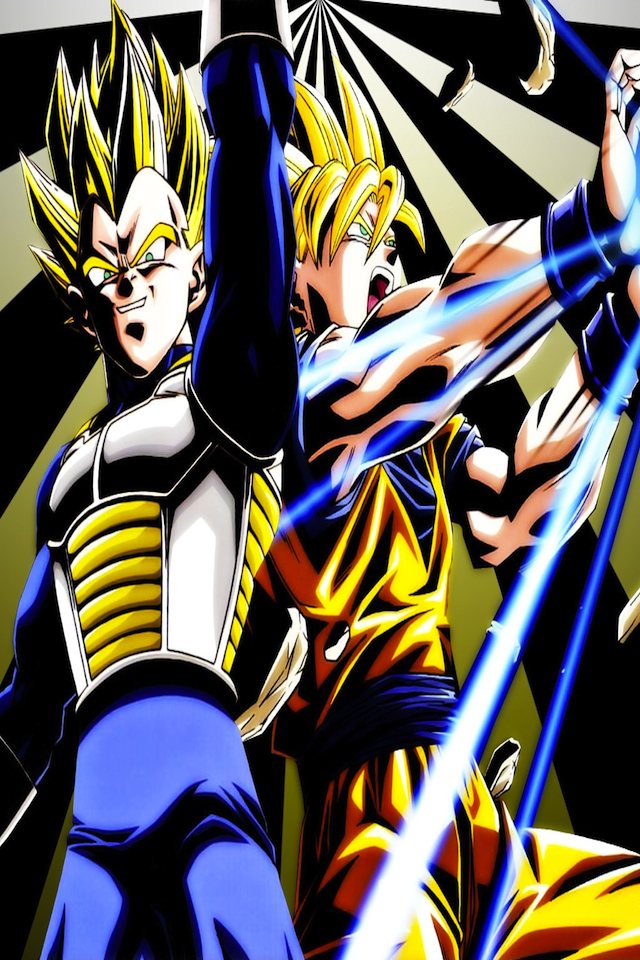 Wallpaper For Dbz Kakarott Goku Vs Vegeta Aplicaciones Iphone De