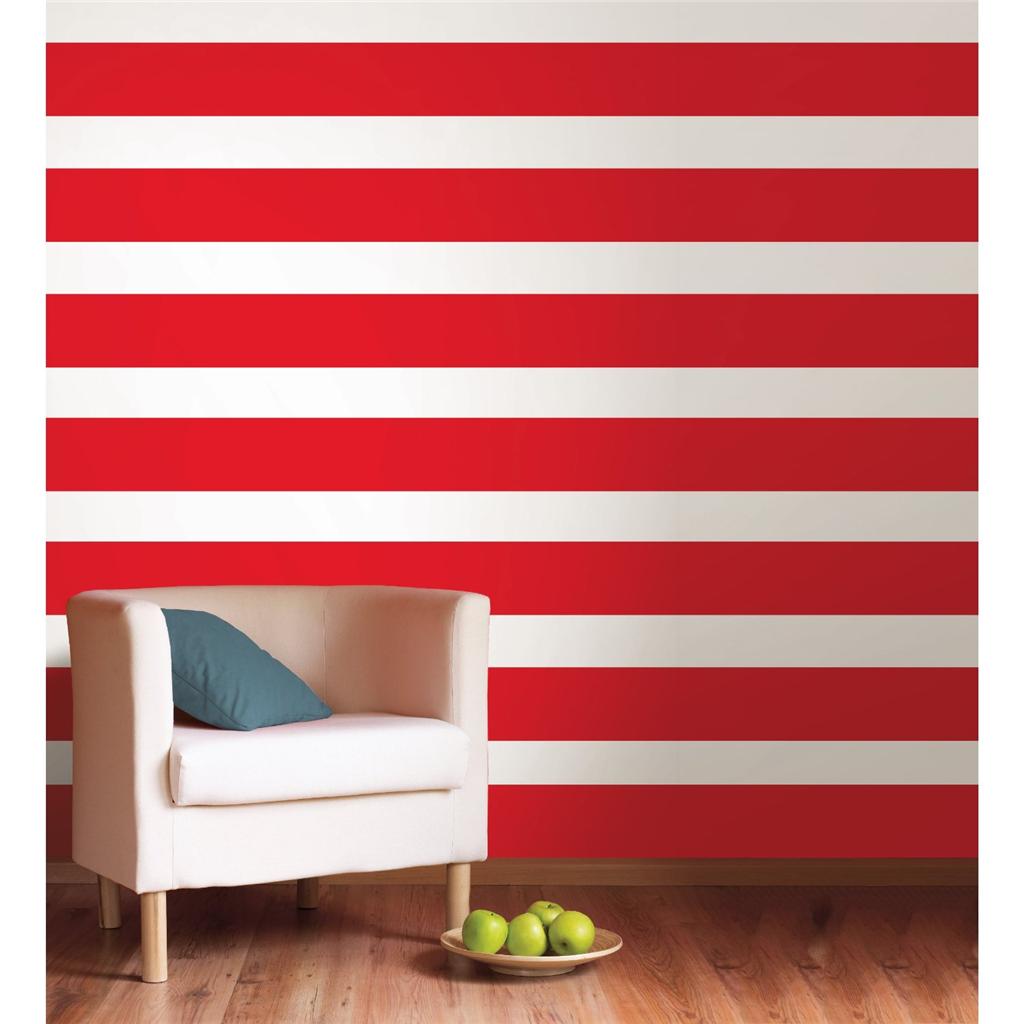 Free download Dtails RED HOT 16 Wall Border Wallpops Stripe Wallpaper
