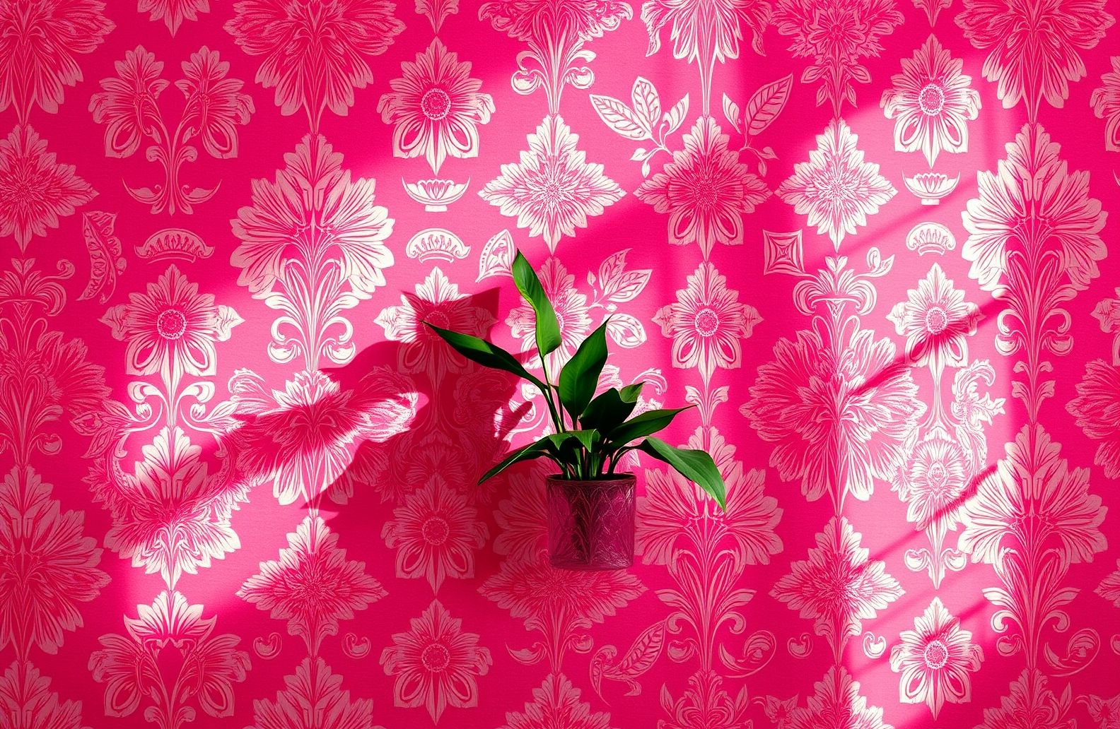 Bright Pink Wallpaper
