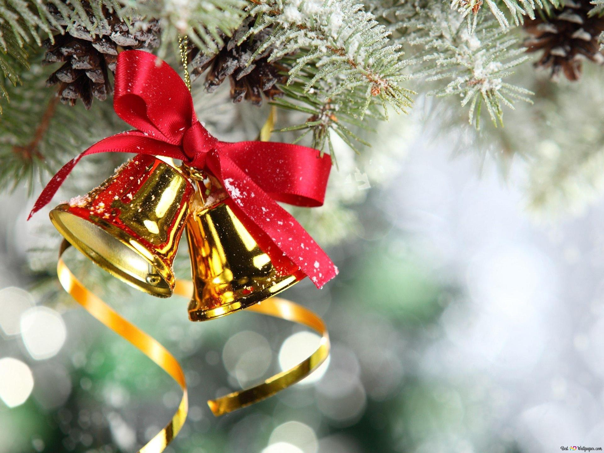 Christmas Bells 2k Wallpaper
