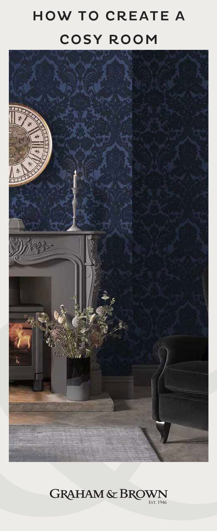 Embellished Wallpaper Is Another Way To Add Cosy Texture Your