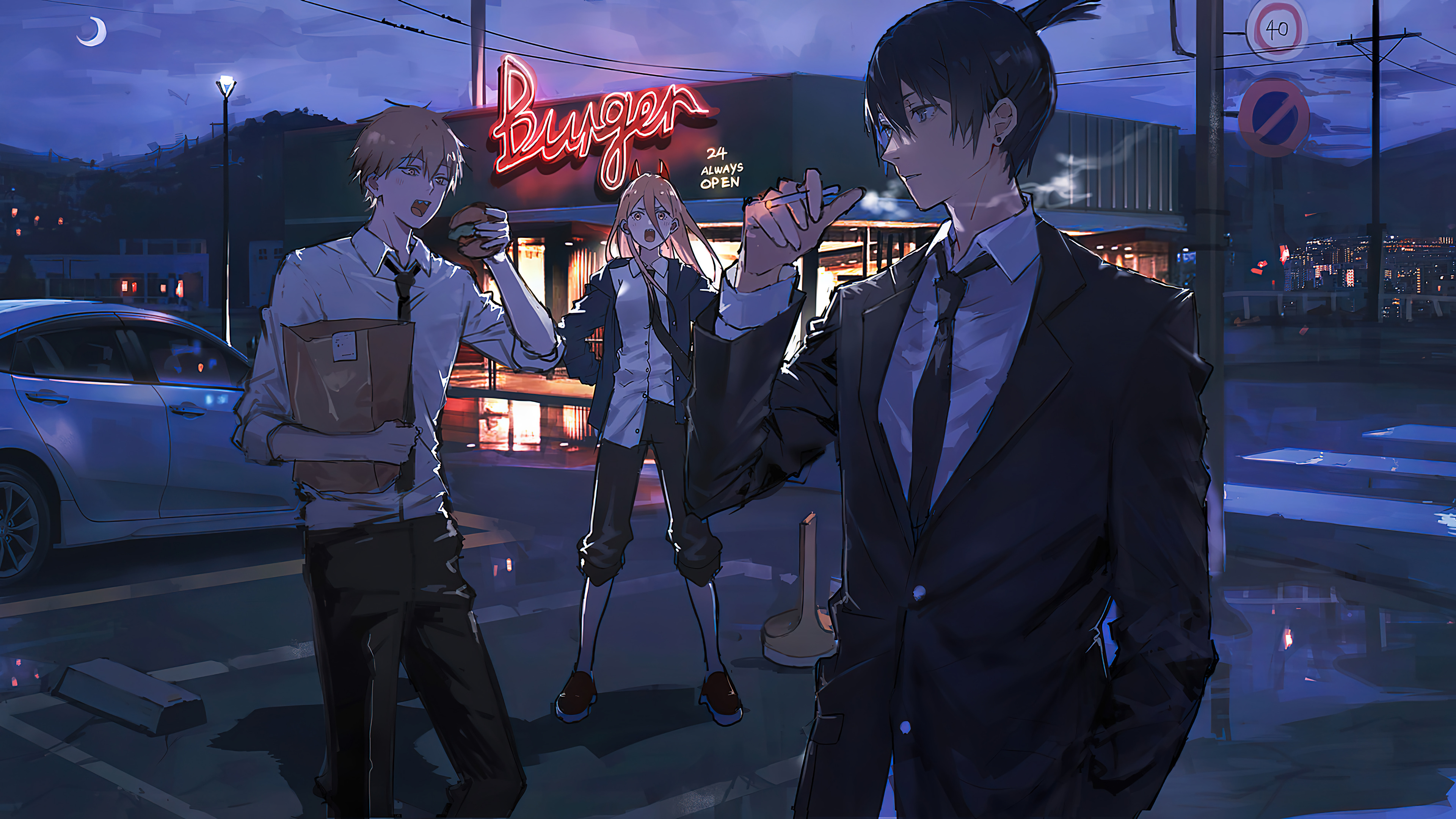 Update Chainsaw Man Wallpaper Aki