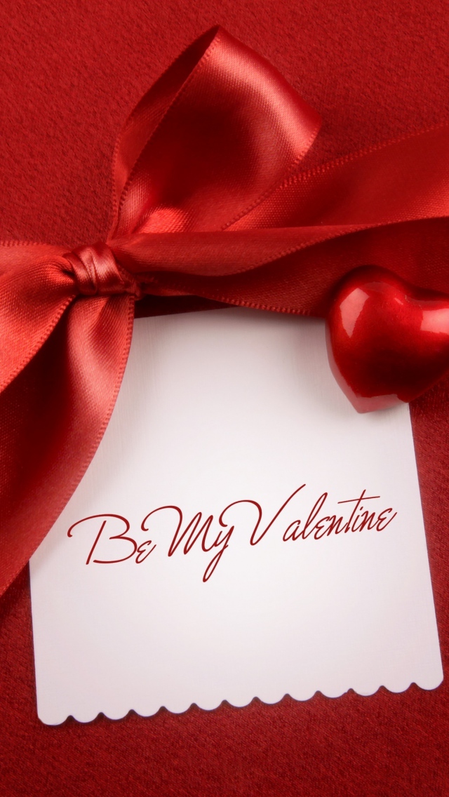 Be My Valentine Gift Wallpaper