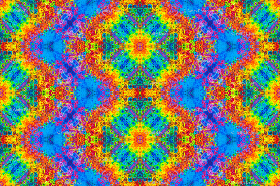 Rainbow Ziggie Fizzies Wallpaper Just Spoonflower