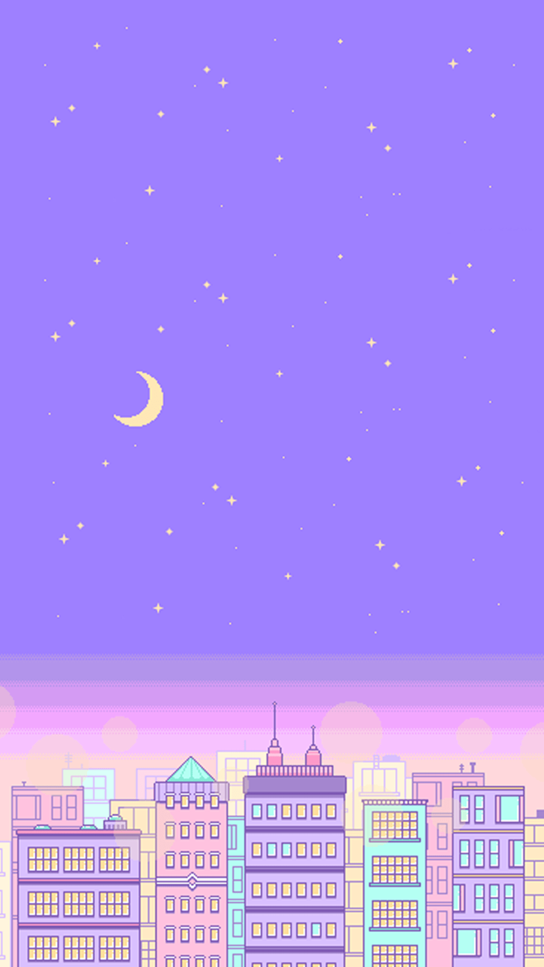 Purple Pastel Aesthetic Wallpaper In