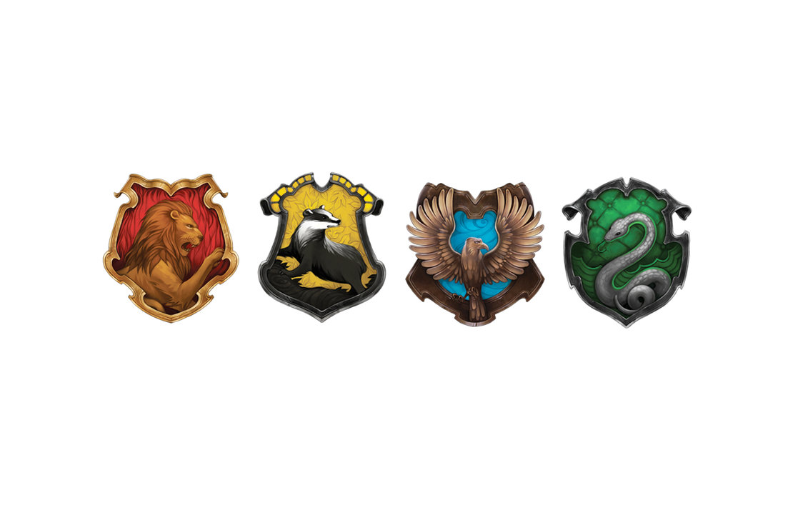 Harry Potter Hogwarts Crest Wallpaper Four crests   harry potter 1131x707