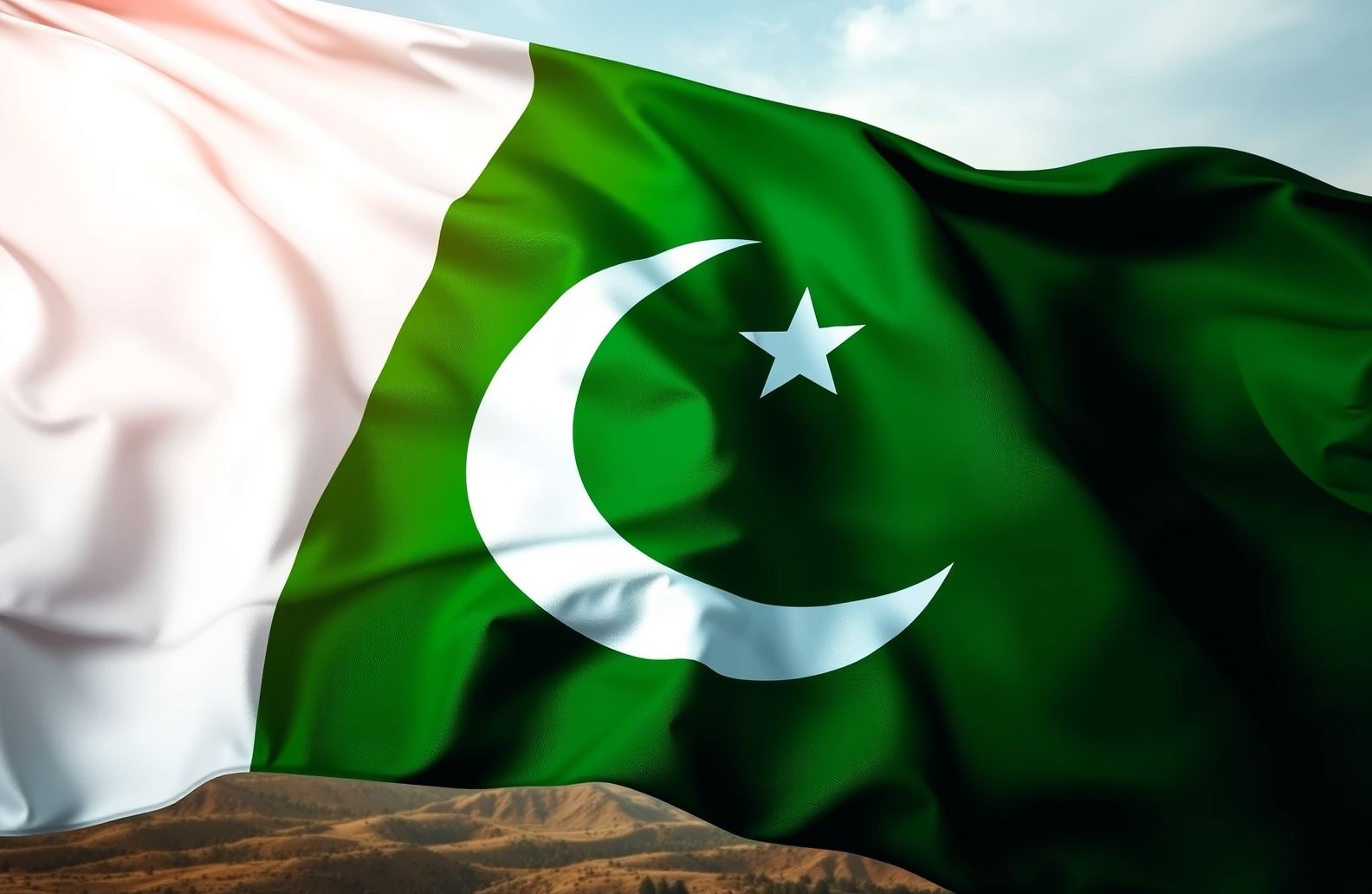 Pakistani Flag Wallpaper