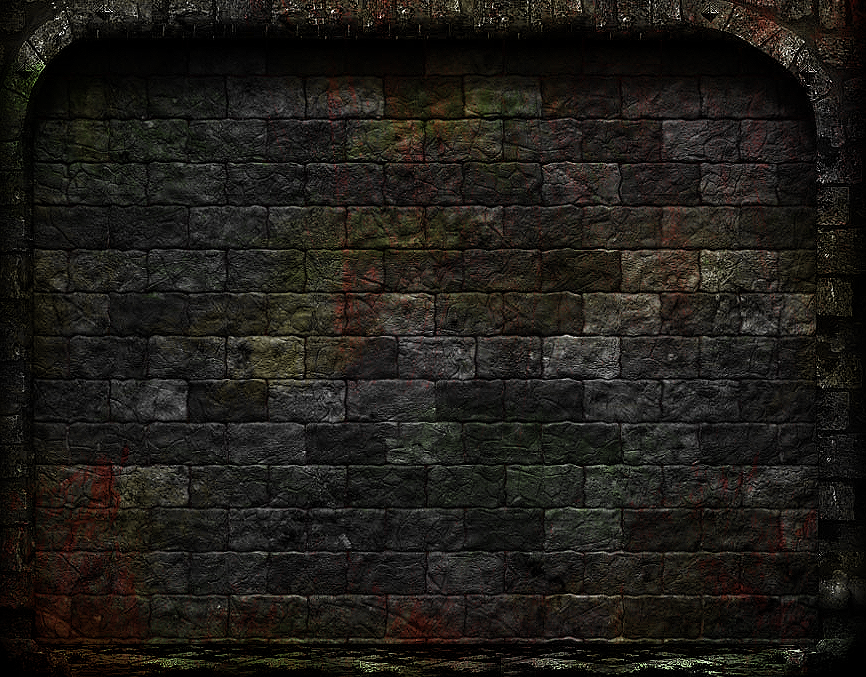 Dungeon Wall Background So heres the background 866x677