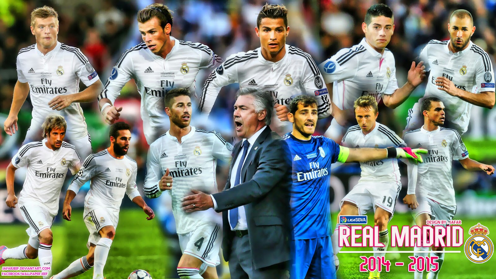 Real Madrid Cf First Team Squad Wallpaper HD Full High