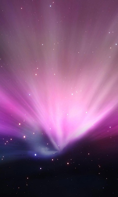 Space Purple Light Sony Ericsson Wallpaper HD