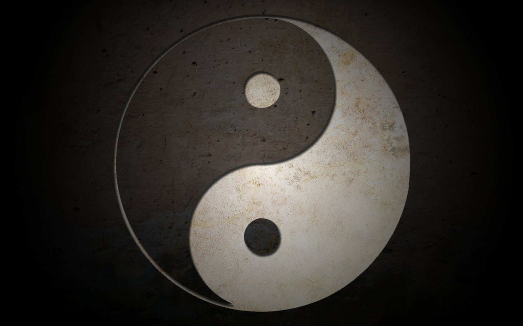 Pin Download Yin Yang Space Hd Wallpaper This Feature Black And on