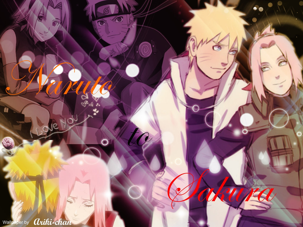 Wallpaper Naruto And Sakura By Ariki13chi