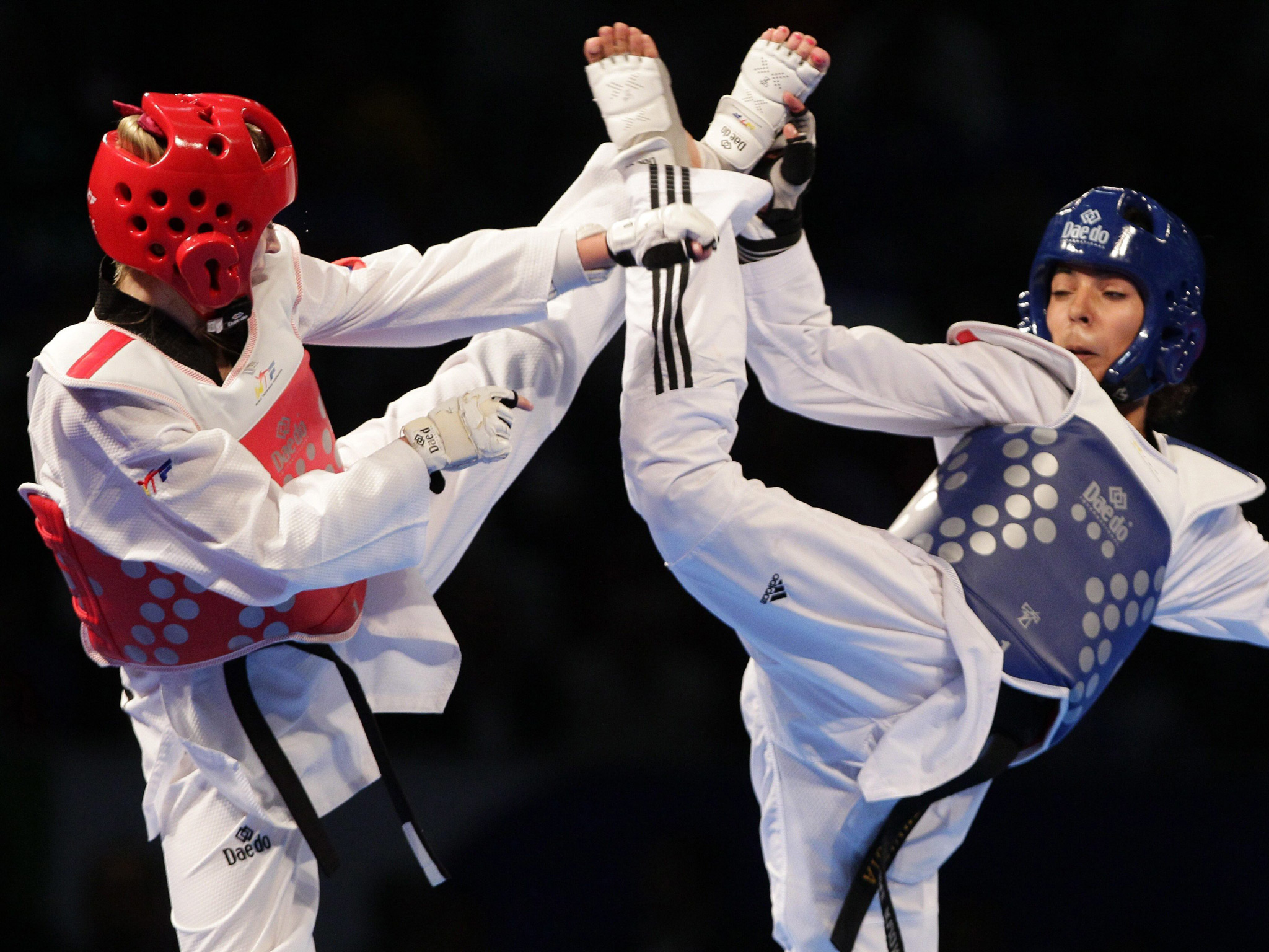 Taekwondo Sparring Wallpaper World Tournamen