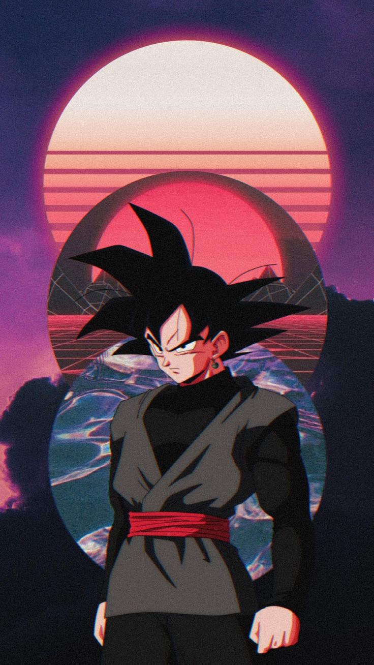 Goku Black   Aesthetic Edit Wallpaper by me [1052x1870