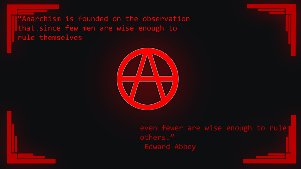 Anarchy Flag Wallpaper By