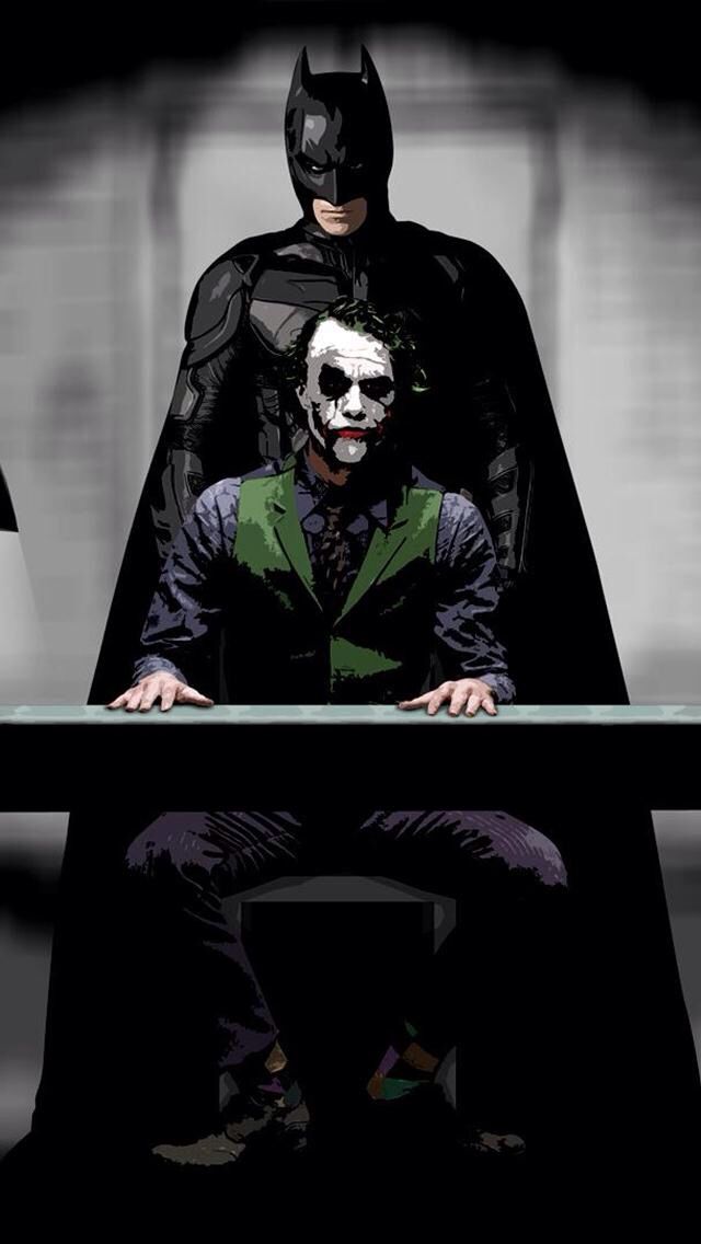 Batman N Joker And Wallpaper