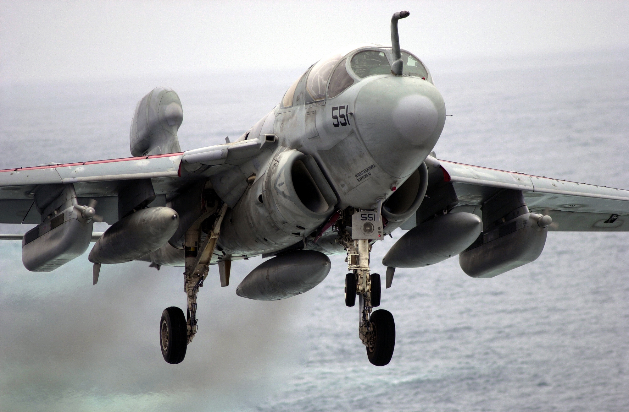 File Us Navy N 6213r An Ea 6b Prowler Approaches The