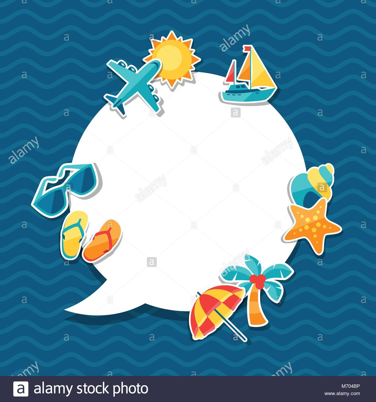 Travel And Tourism Background Stock Vector Image Art