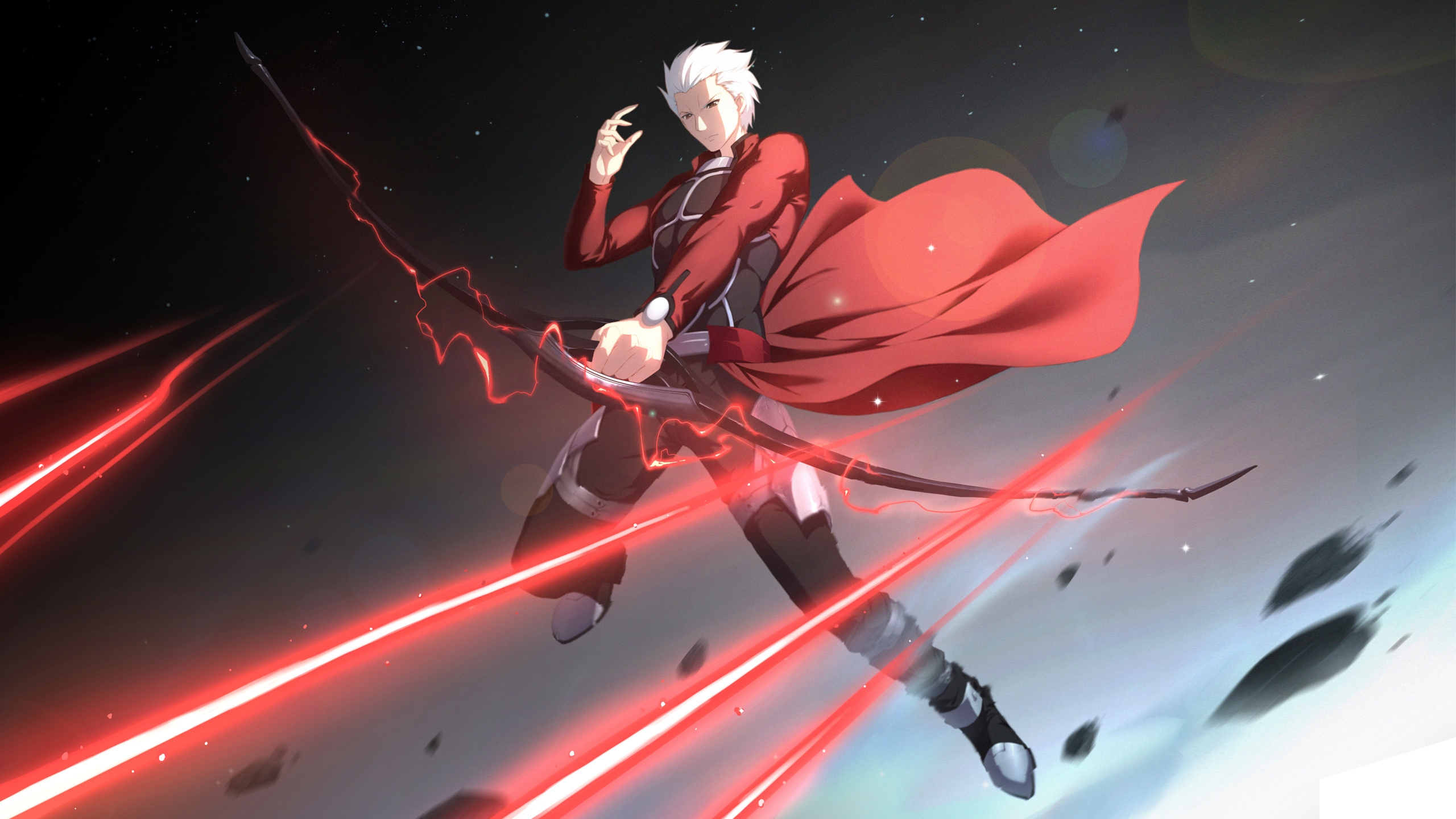Download 2560x1440 Archer Fate Stay Night Bow White