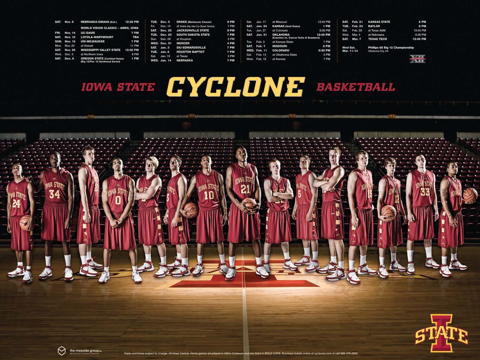 Iowa State Cyclones Basketball Wallpaper