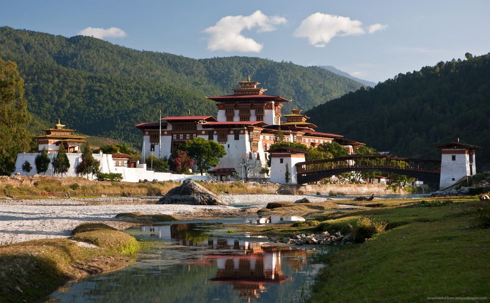 Bhutan HD Wallpaper Travel Tours House Styles