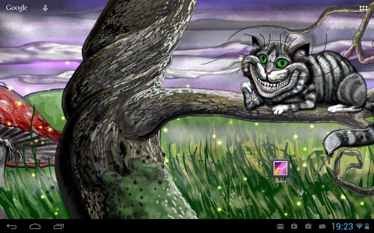 Cheshire Cat Live Wallpaper Android Apps And Tests Androidpit