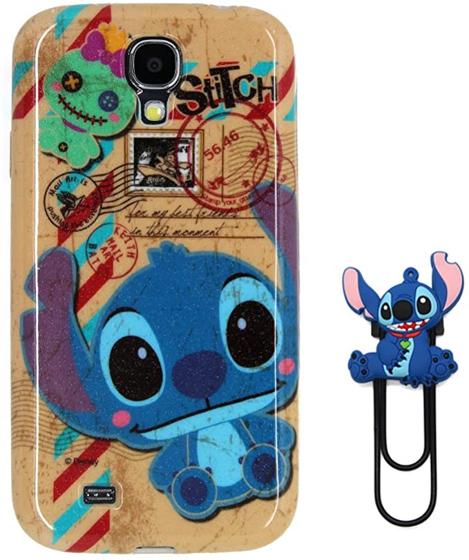 Euclid Postmark Background Stitch Lilo Style Tpu Soft Case