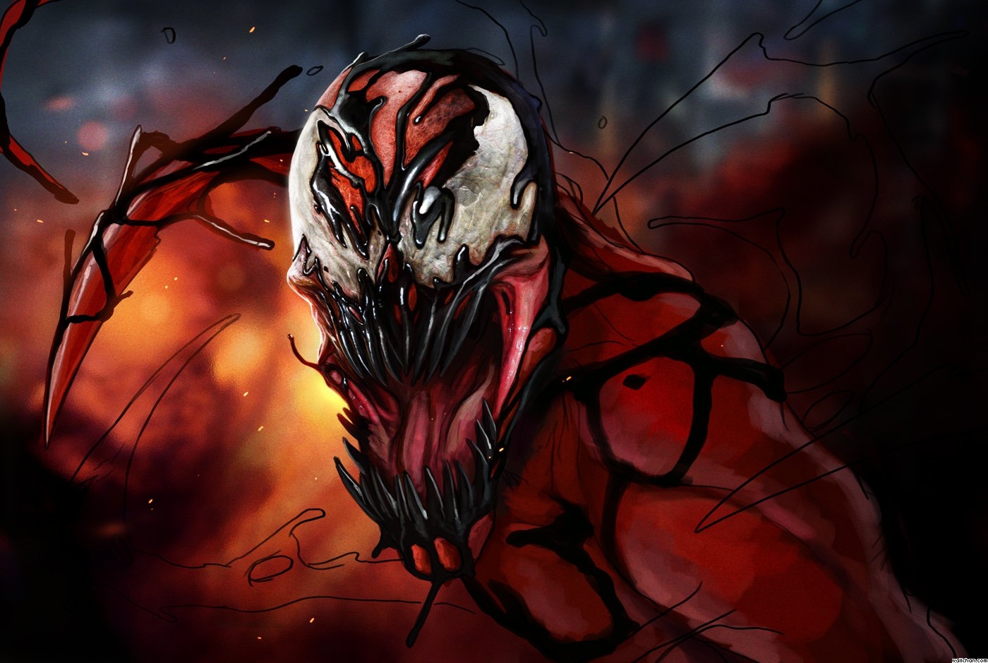 77 Spiderman Venom Wallpaper On Wallpapersafari