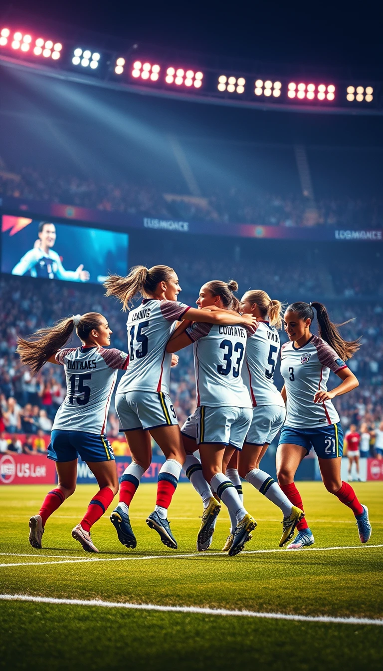 Us Women S Soccer Team Wallpaper