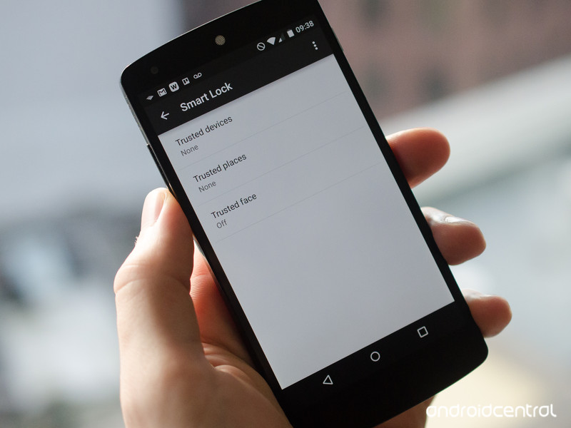 Smart Lock Screen Security Options In Android Lollipop