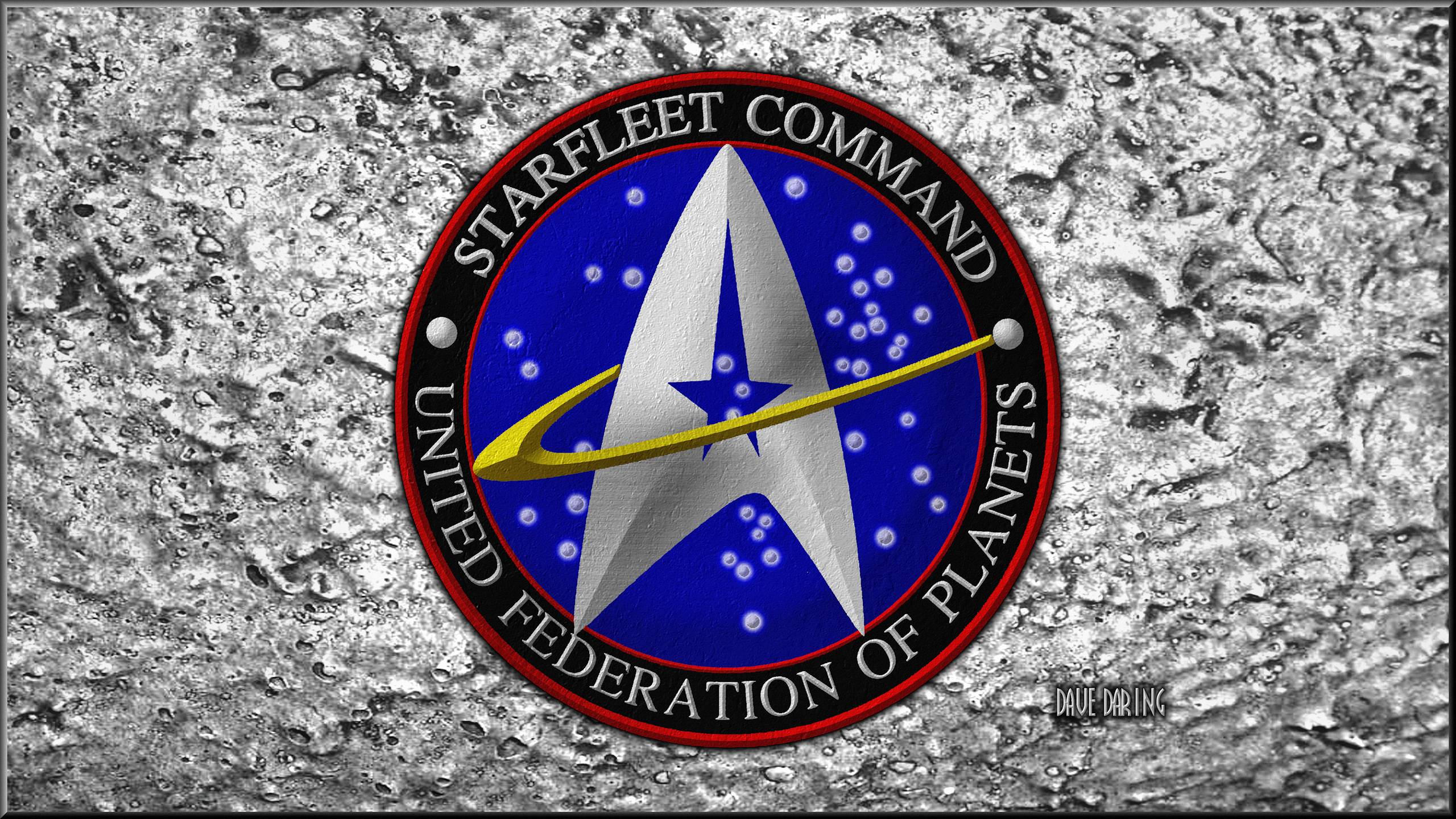 Star Trek Fleet Mand Crest By Dave Daring